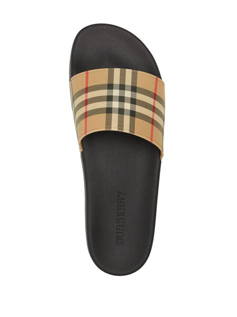 burberry slides sale men|farfetch burberry slides.